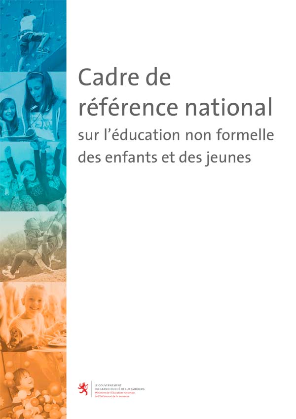 Cadre de référence national sur l'éducation non formelle des enfants et des jeunes